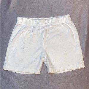 Gap Kids White Sparkle Shorts